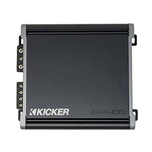 Kicker 46CXA4001 CXA4001-400-Watt Mono Class D Subwoofer Amp