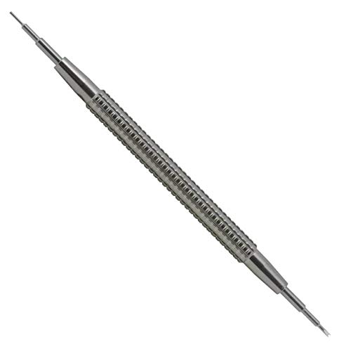 Bergeon 7767-F Watch Spring Bar Tool - Long Stainless Steel Handle with Replaceable Screw In Fine Tool End