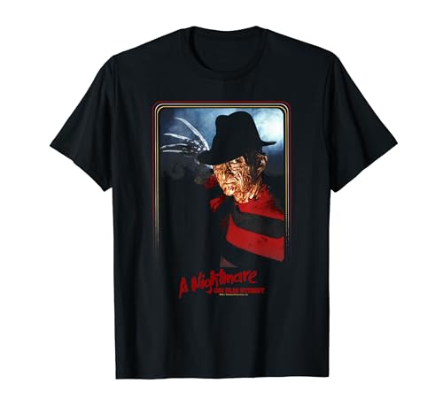 A Nightmare On Elm Street Freddy Kruger Poster T-Shirt