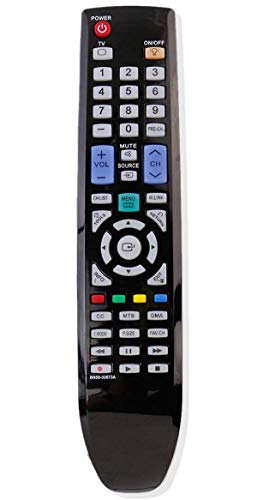 ALLIMITY BN59-00673A Replaced Remote Control Fit for Samsung TV HL67A750 HL72A650 LN37A550 LN32A550P3F LN40A540 LN40A550 LN40A630 LN40A650A1F LN40A650A1H LN46A540 LN46A550 LN46A580 LN52A540