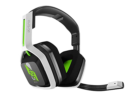 ASTRO A20 Wireless Headset Gen 2 for Xbox Series X, S, One, & PC - White / Green (Renewed)