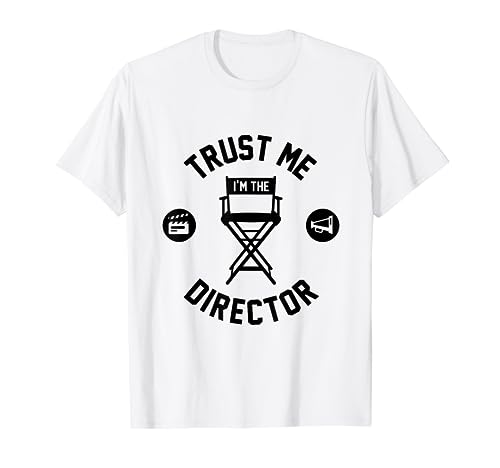 I'm The Director With Chair, Clapboard & Megaphone T Shirt