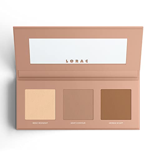 LORAC Petite PRO Contour Palette, 1: Light-Medium, .36 oz