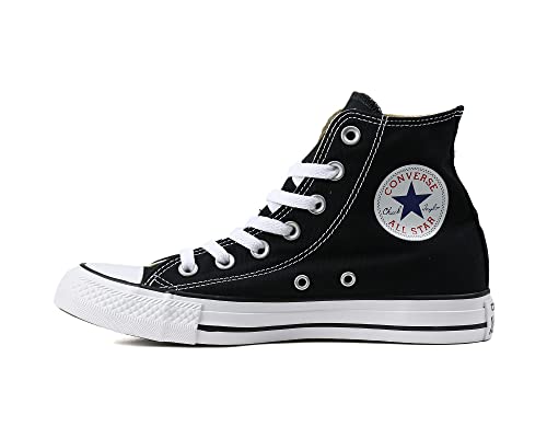 Converse Chuck Taylor All Star Canvas Low Top Sneaker, Black/White ,6 mens_us/8 womens_us