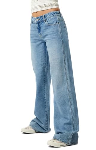 PacSun Women's Medium Indigo Low Rise Baggy Jeans - Blue Size 22