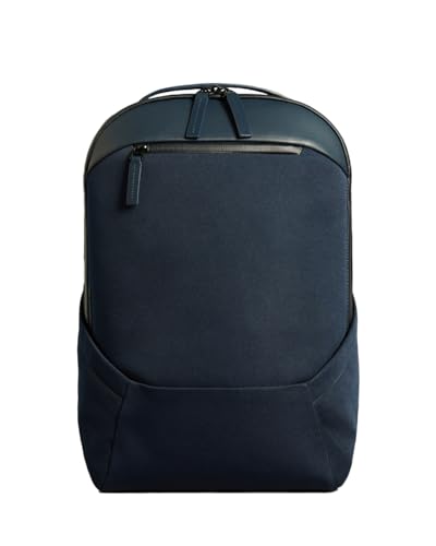 Troubadour Apex Backpack 3.0 - Ultimate Work & Travel Laptop Backpack - 17' Padded Laptop Pocket - Waterproof, Lightweight, Spacious - Innovative Pockets - Made From Recycled Materials - Navy