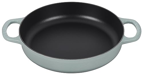 Le Creuset Signature Cast Iron Everyday Pan, 11', Sea Salt