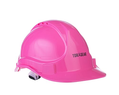 Child’s Pink Hard Hat – Ages 2 to 6 – Kids Safety Construction Helmet or Costume