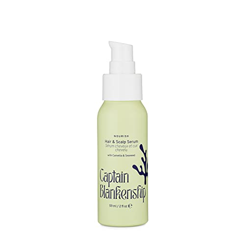 Captain Blankenship Nourish Hair & Scalp Serum, Hair Oil with Rosemary Extract to Promote Hair Growth, Frizz-Reducing, Vegan, 2 oz