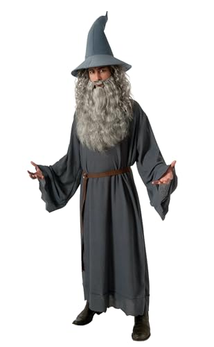 Rubies Men's The Hobbit Gandalf Costume, Standard , Gray