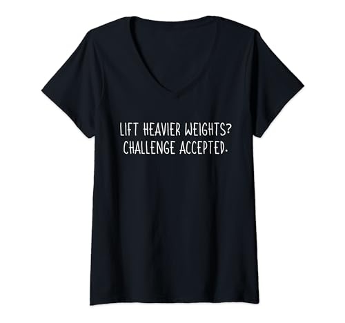 Humorous Workout Challenge for Fitness and gym Coach V-Neck T-Shirt