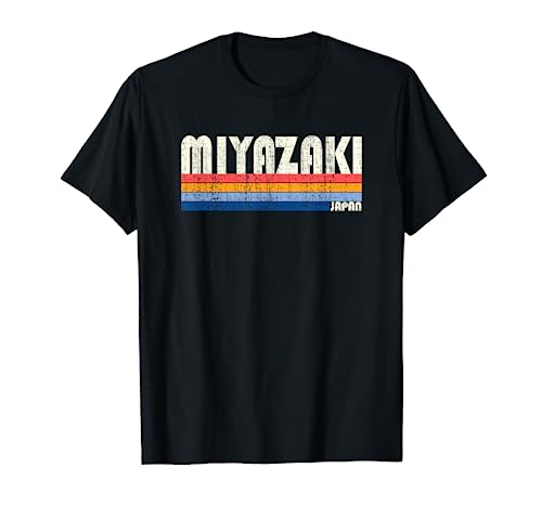 Retro Vintage 70s 80s Style Miyazaki, Japan T-Shirt