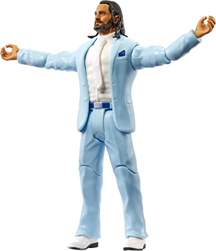 Mattel WWE Basic Action Figure, Seth Rollins, Posable 6-inch Collectible for Ages 6 Years Old & Up