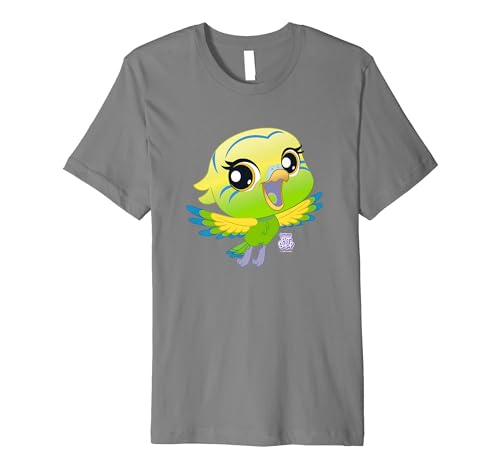 Littlest Pet Shop Edie Von Keet Adorable Bird Portrait Premium T-Shirt