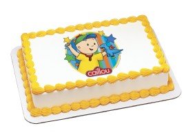 Caillou Edible Image Cake Topper