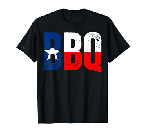 Texas Flag with BBQ T-Shirt