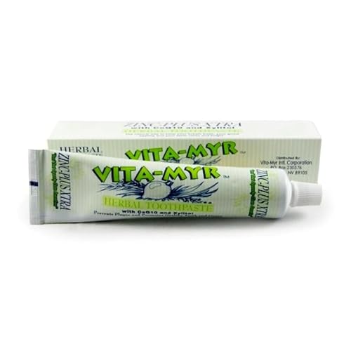VITA MYR Herbal W Coq10 And Xylitol Toothpste, 5.4 OZ