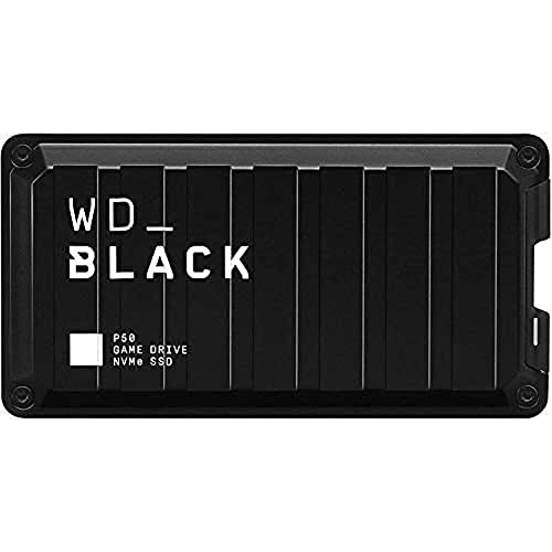 Western Digital 4TB P50 Game Drive SSD - Portable External Solid State Drive SSD, Compatible with Playstation, Xbox, PC, & Mac, Up to 2,000 MB/s - WDBA3S0040BBK-WESN
