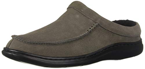 L.B. Evans Men's Edmonton Slipper, Gray, 11 M US