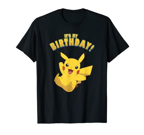 Pokémon Pikachu It's My Birthday! Poster T-Shirt