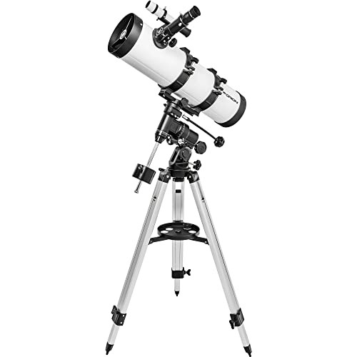 Orion Observer 134mm Equatorial Reflector Telescope for Astronomy Beginners to Intermediate. Portable Yet Sturdy for Adult & Family Stargazing