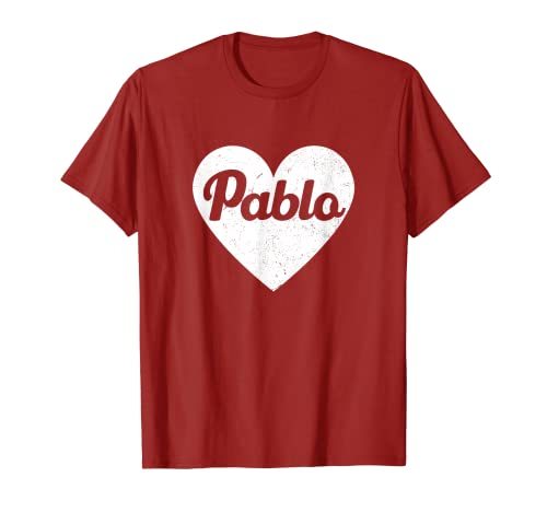 I Heart Pablo - First Names And Hearts, I Love Pablo T-Shirt