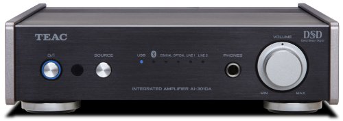 Teac AI-301DA-BK Integrated Amplifier with Bluetooth USB and DAC (Black)