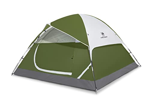 CAMEL CROWN Tents for Camping 2/3/4/5 Person Camping Dome Tent, Waterproof,Spacious, Lightweight Portable Backpacking Tent for Outdoor Camping/Hiking