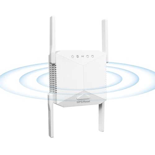 2024 Newest WiFi Extender/Repeater,Signal Booster for Home, Covers Up to 9570 Sq.ft and 40+ Devices, Internet Booster - with Ethernet Port, Quick Setup, Home Wireless Signal Booster