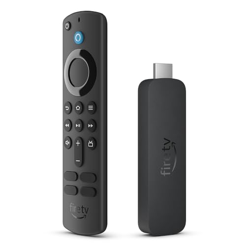 Amazon Fire TV Stick 4K streaming device, more than 1.5 million movies and TV episodes, supports Wi-Fi 6, watch free & live TV