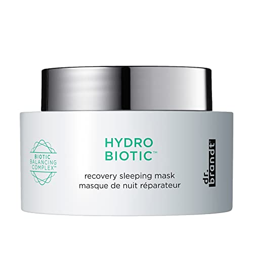 Dr. Brandt Hydro Biotic - Recovery Sleeping Mask - Deeply Hydrates and Locks Moisture For Up To 72 Hours - Reduces Redness and Signs of Irritation - 1.7 oz / 50 g