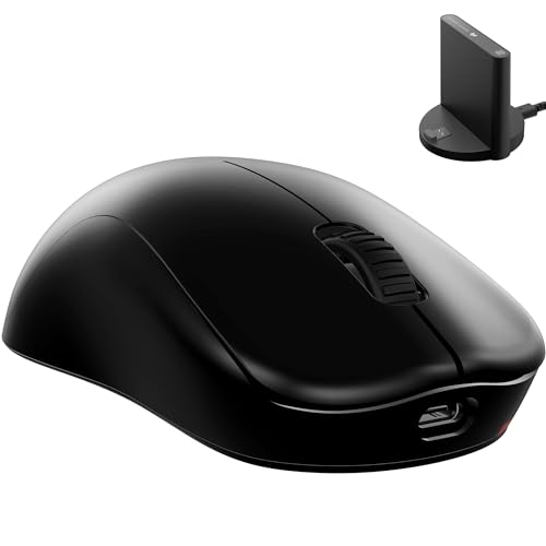 BenQ Zowie U2 Wireless Gaming Mouse | Esports, Sport Science | Enhanced Receiver | 60g Lightweight | 3200 DPI Sensor | 5 Buttons | 70 Hr Battery Life | Driverless