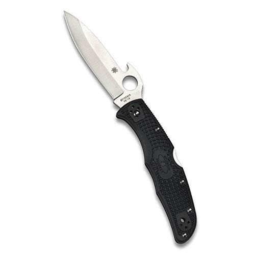 Spyderco Endura 4 Signature Knife with 3.80' VG-10 Steel Blade with Emerson Opener and FRN Handle - PlainEdge - C10PGYW