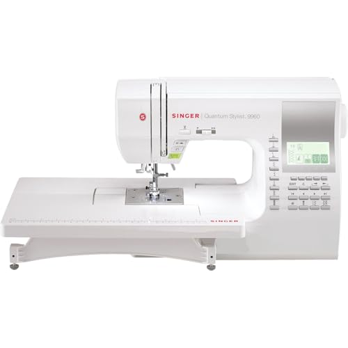 SINGER | 9960 Sewing & Quilting Machine With Accessory Kit, Extension Table - 1,172 Stitch Applications & Electronic Auto Pilot Mode