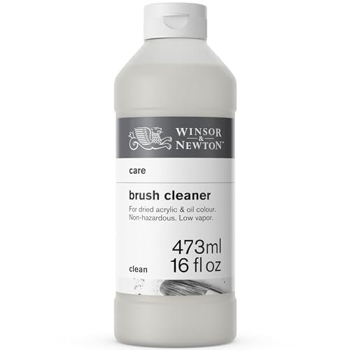 Winsor & Newton Brush Cleaner & Restorer, 16.0-oz Bottle