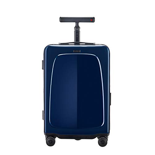 FORWARD X OVIS Auto-follow Suitcase, Side-follow Robot, 20 inch Carry-on, CES2020, Edison Award Winner (Red Dot Blue)