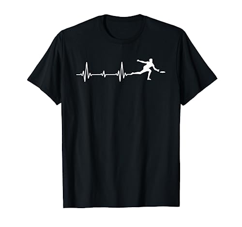 Great Frisbee Heartbeat Gift Ultimate T-Shirt