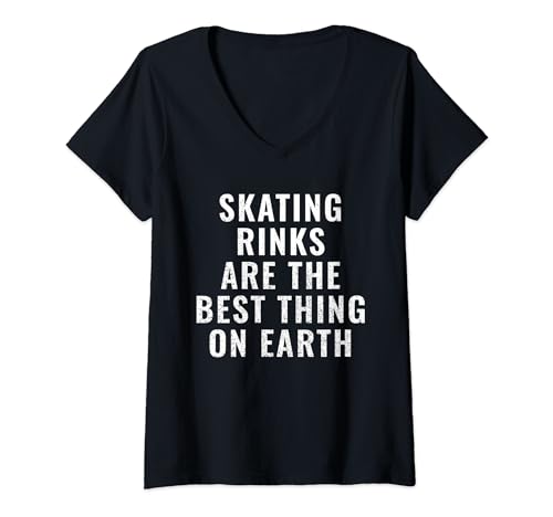 Womens Roller Skate Marathon Organizer Meme Quote V-Neck T-Shirt