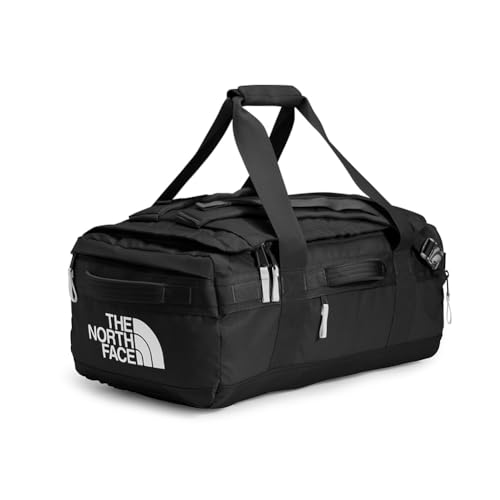 THE NORTH FACE Base Camp Voyager Duffel—42L, TNF Black/TNF White, One Size
