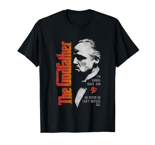 The Godfather Don Vito Corleone Movie Quote T-Shirt