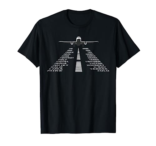 Phonetic Alphabet T-Shirt | Pilot Cadet Airplane Shirt