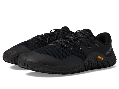 Merrell Men's Trail Glove 7 Sneaker, Black/Black, 10