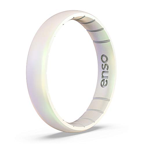 Enso Rings Thin Legend Silicone Ring - Made in The USA - Ultra Comfortable, Breathable and Safe - Award Winning Customer Service (Unicorn, 5)