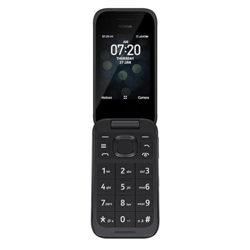 Nokia 2780 Flip | Unlocked | Universally Compatible with All Mobile Carriers | Black