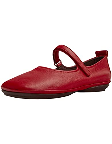 Camper womens Mary Jane Flat, Bright Red, 8 US