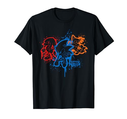 Sonic & Friends - Spray Paint T-Shirt