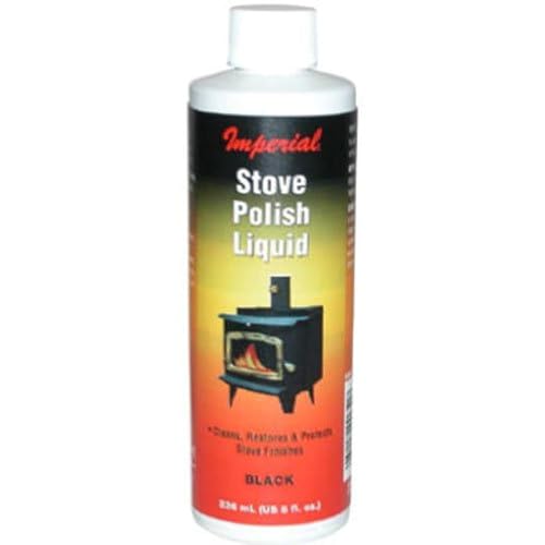 Imperial Manufacturing KK0057 Stove Polish Liquid 8OZ, 8 Fl Oz (Pack of 1)