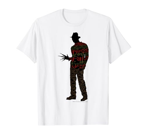 A Nightmare On Elm Street Freddy Silhouette Fill T-Shirt