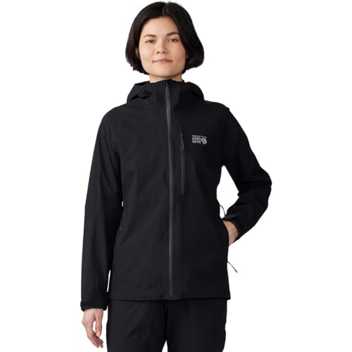 Mountain Hardwear Women's Stretch Ozonic Jacket, Black, M