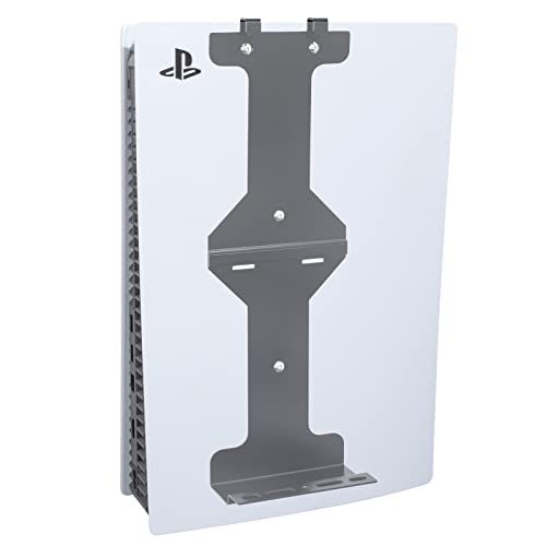 Funturbo PS5 Wall Mount Stand, PS5 Mount on Wall Kit Vertical Stand for Playstation 5 Original (Disc and Digital) - Not for PS5 Slim